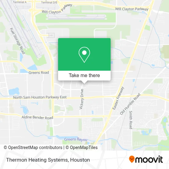 Thermon Heating Systems map