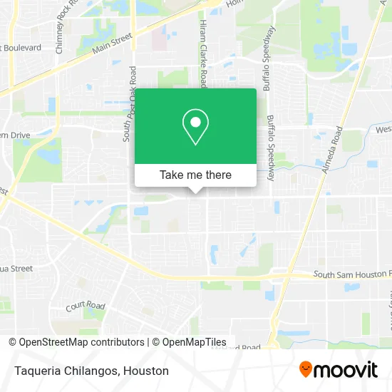 Taqueria Chilangos map