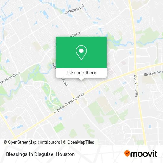 Blessings In Disguise map