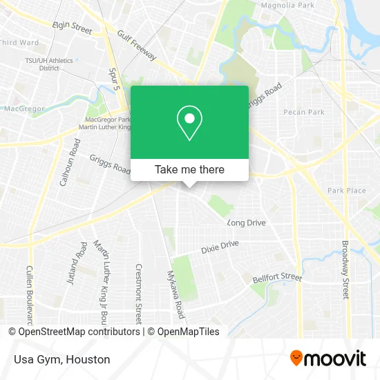 Usa Gym map