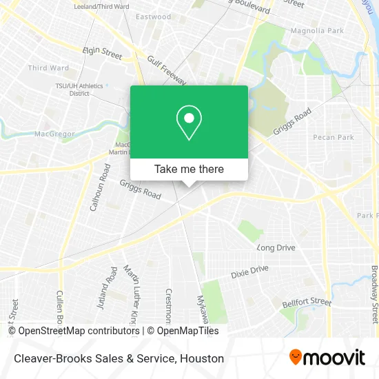 Cleaver-Brooks Sales & Service map