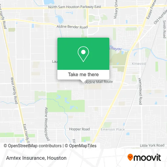 Amtex Insurance map