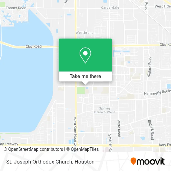 St. Joseph Orthodox Church map