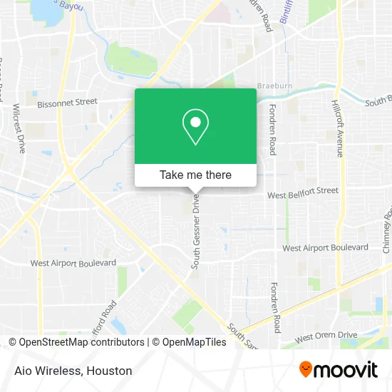 Aio Wireless map