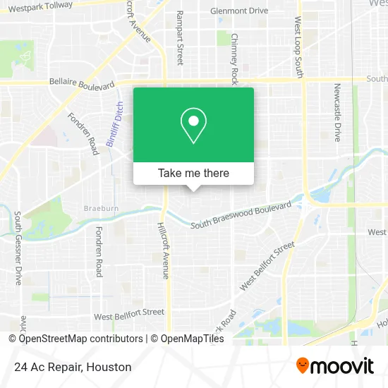 24 Ac Repair map