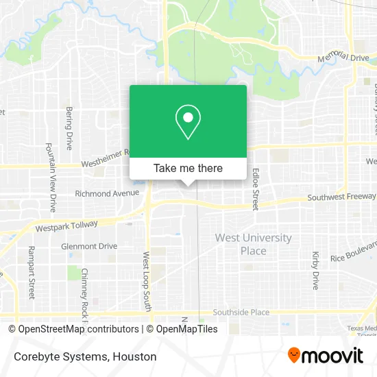 Corebyte Systems map