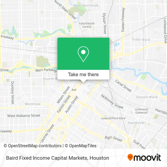 Baird Fixed Income Capital Markets map