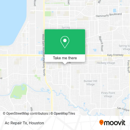 Ac Repair Tx map