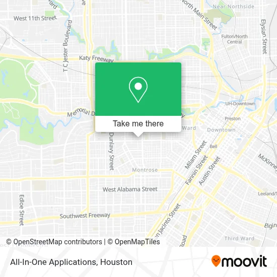 All-In-One Applications map
