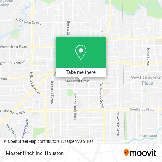 Master Hitch Inc map