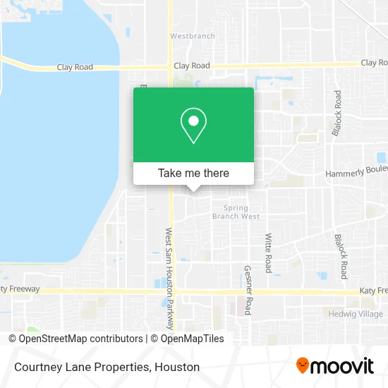 Courtney Lane Properties map