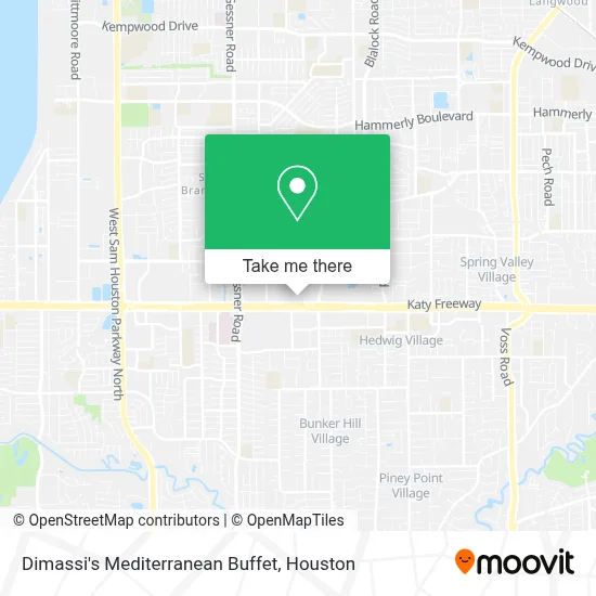 Dimassi's Mediterranean Buffet map