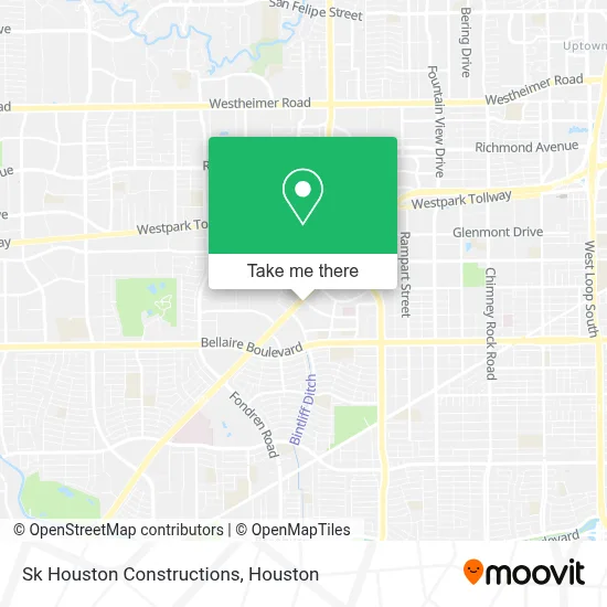 Sk Houston Constructions map