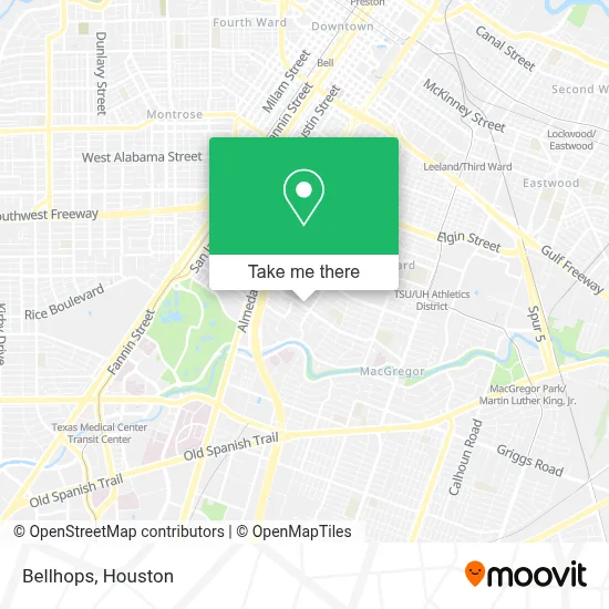 Bellhops map