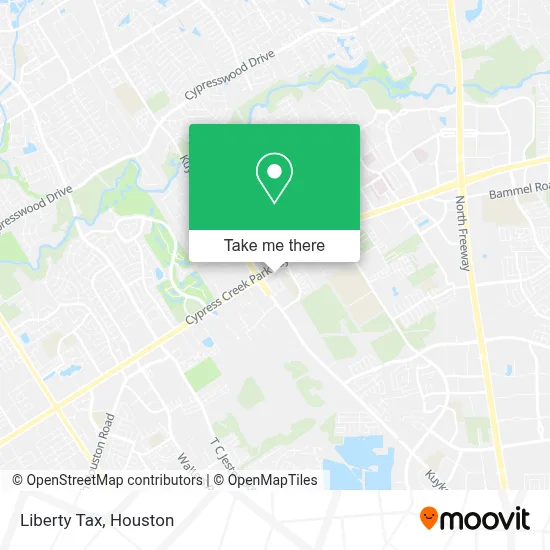 Liberty Tax map