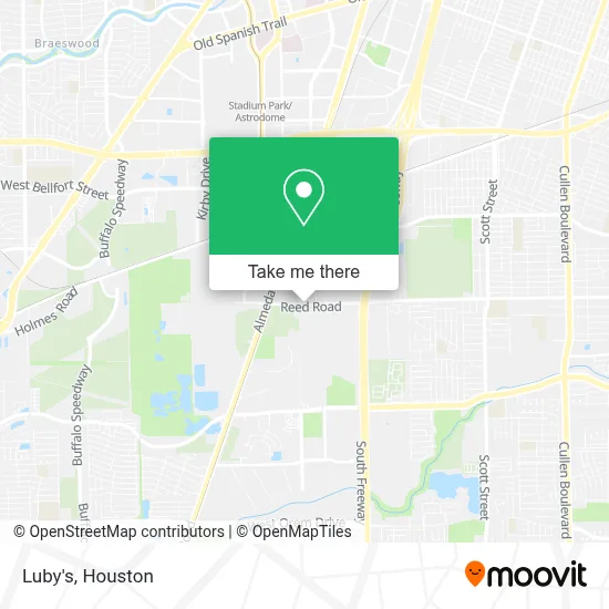 Luby's map