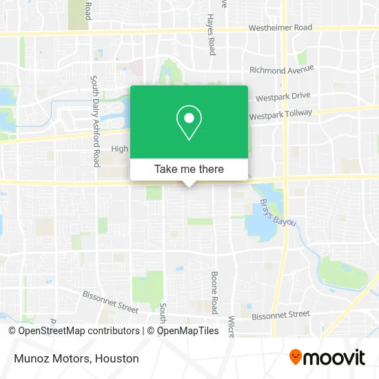 Munoz Motors map