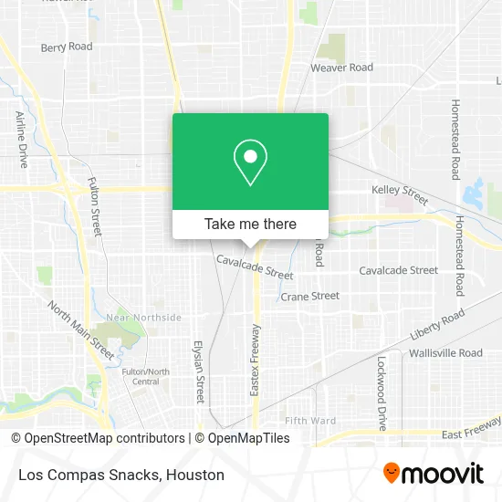 Los Compas Snacks map