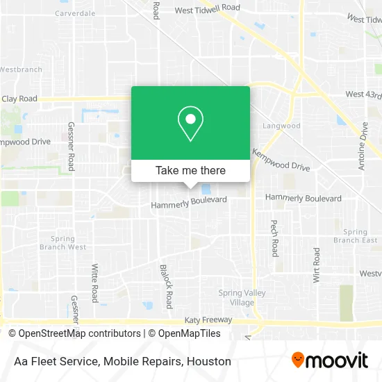 Aa Fleet Service, Mobile Repairs map