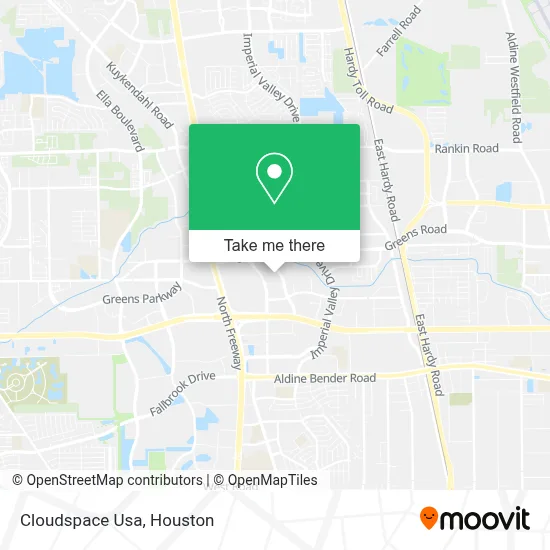 Cloudspace Usa map