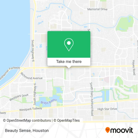 Beauty Sense map