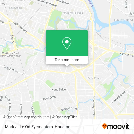 Mark J. Le Od Eyemasters map