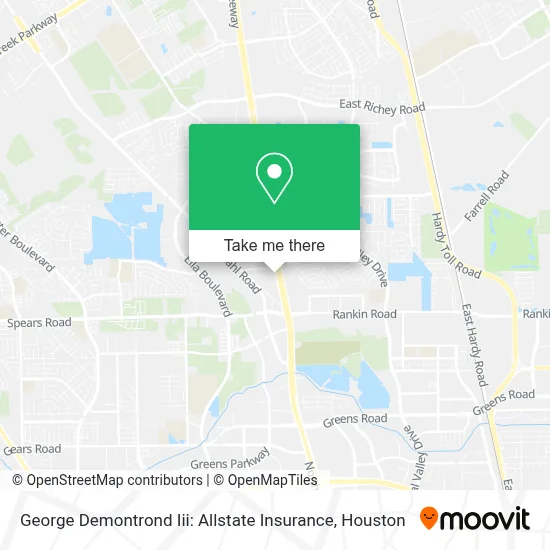 George Demontrond Iii: Allstate Insurance map