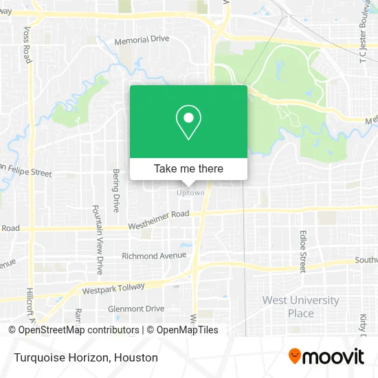 Turquoise Horizon map