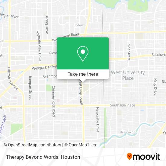 Therapy Beyond Words map