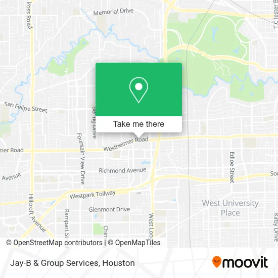 Jay-B & Group Services map