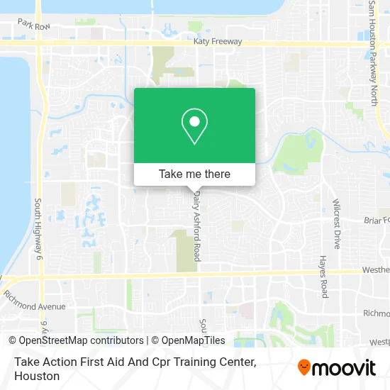 Take Action First Aid And Cpr Training Center map