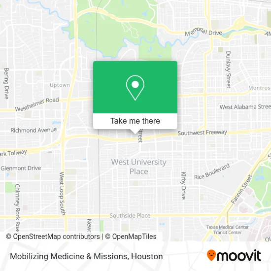 Mobilizing Medicine & Missions map