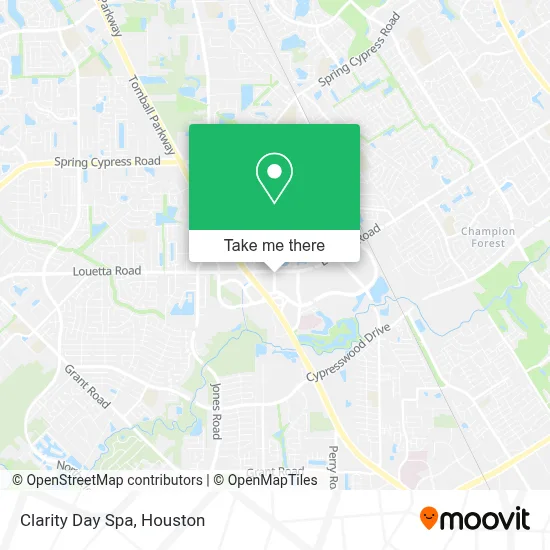 Clarity Day Spa map