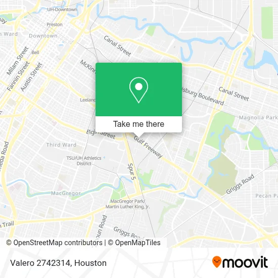 Valero  2742314 map