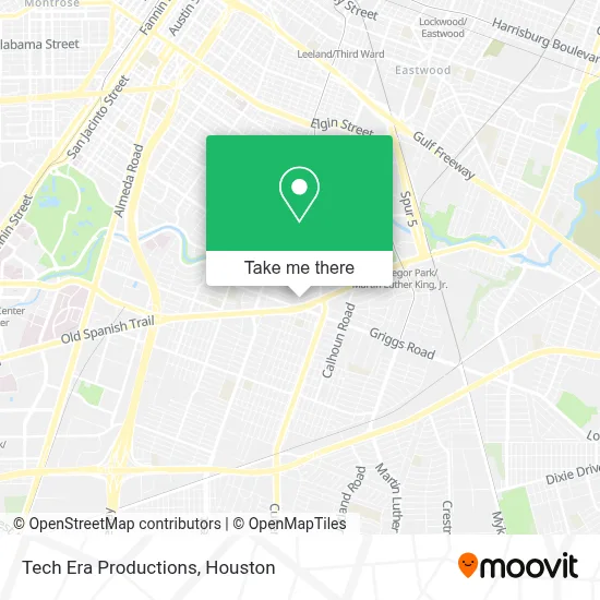 Tech Era Productions map