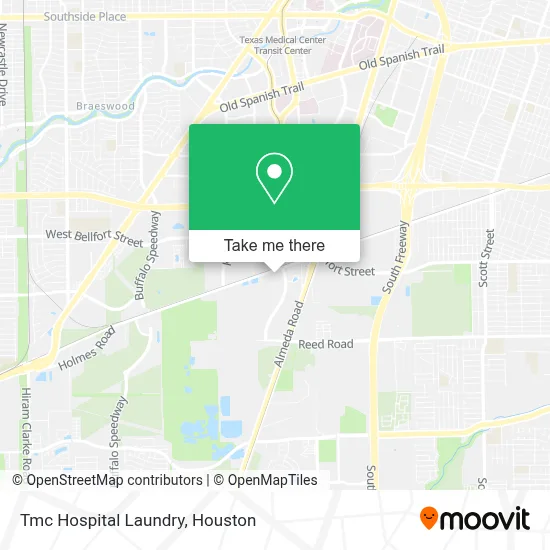 Tmc Hospital Laundry map