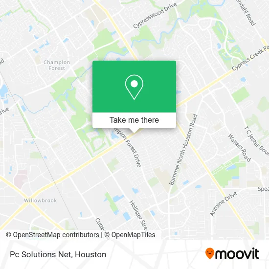 Pc Solutions Net map