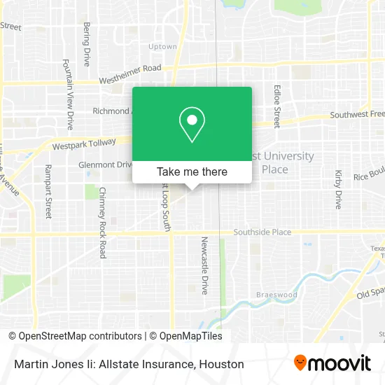 Martin Jones Ii: Allstate Insurance map
