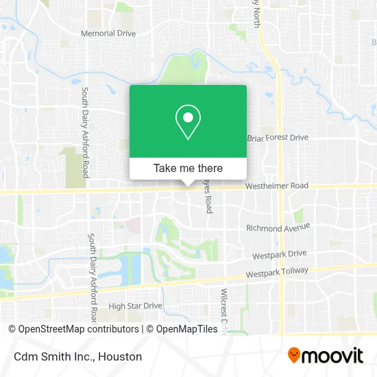 Cdm Smith Inc. map