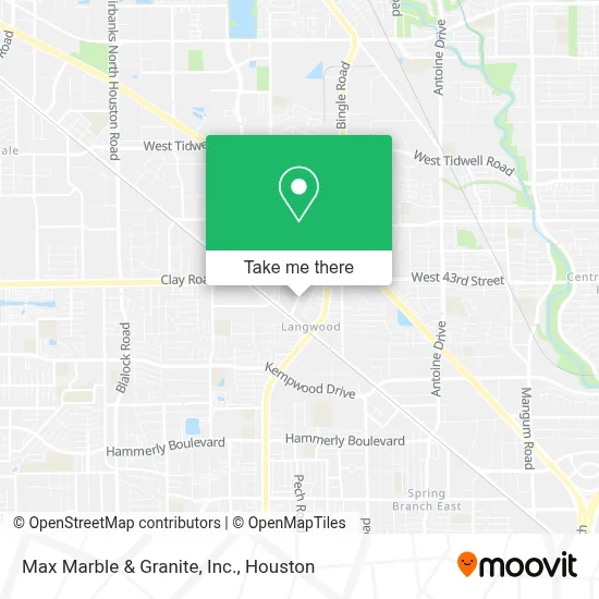 Max Marble & Granite, Inc. map