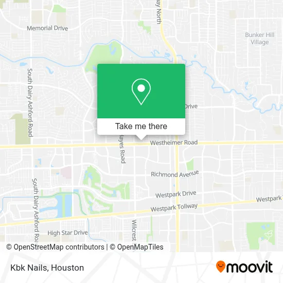 Kbk Nails map