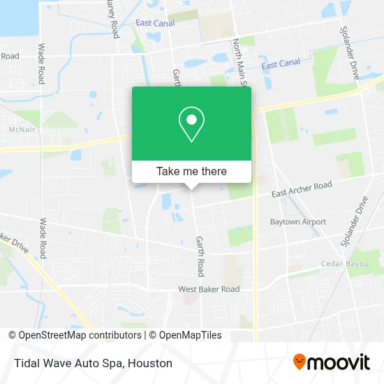 Tidal Wave Auto Spa map