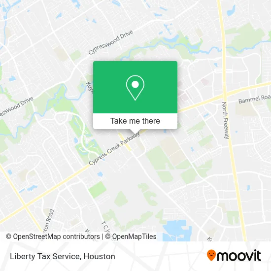 Liberty Tax Service map