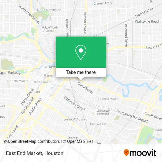 East End Market map