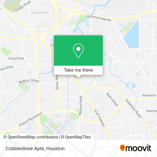 Cobblestone Apts map