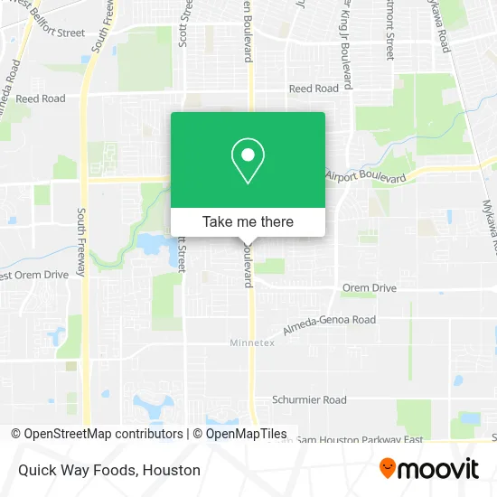 Quick Way Foods map