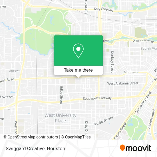 Swiggard Creative map