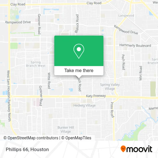 Phillips 66 map