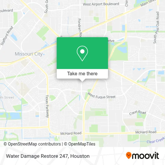 Water Damage Restore 247 map