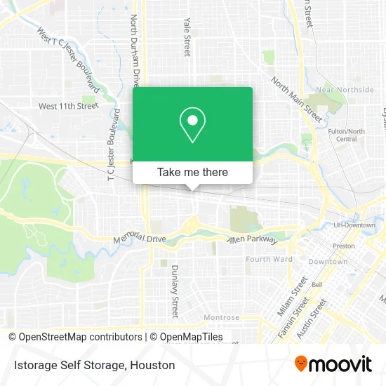 Istorage Self Storage map